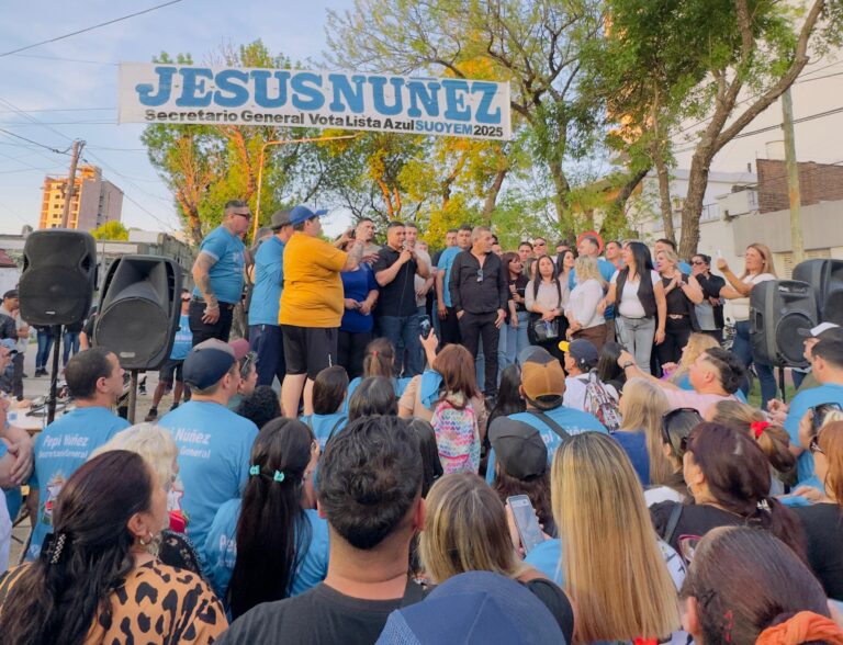 Jesús “Pepi” Núñez cerró su campaña con un fuerte respaldo de empleados municipales