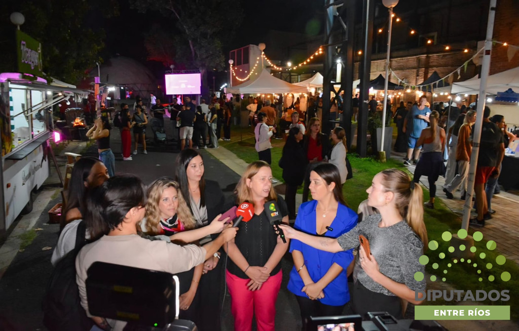 Diputados acompañó la Feria Mujer Activa en la Vieja Usina