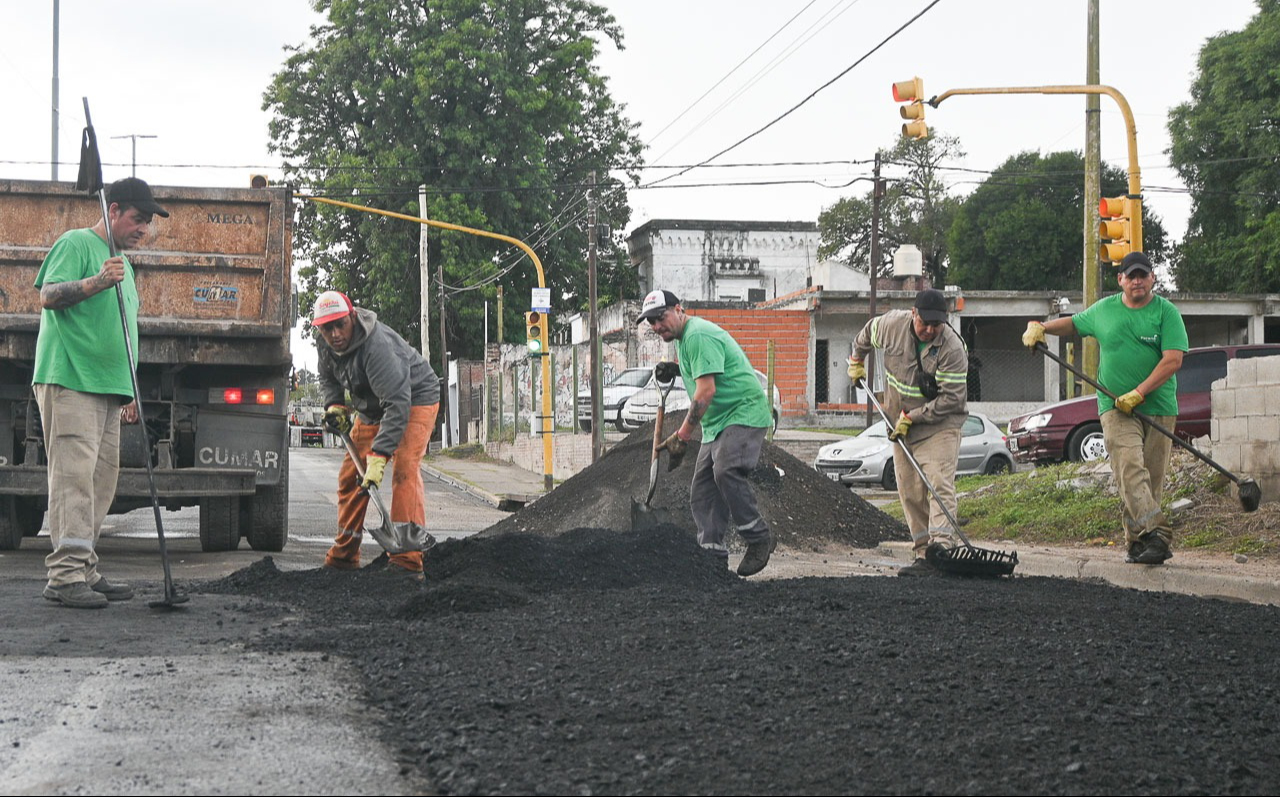 Calle a Calle: continúa la intervención para mejorar la trama vial de la ciudad