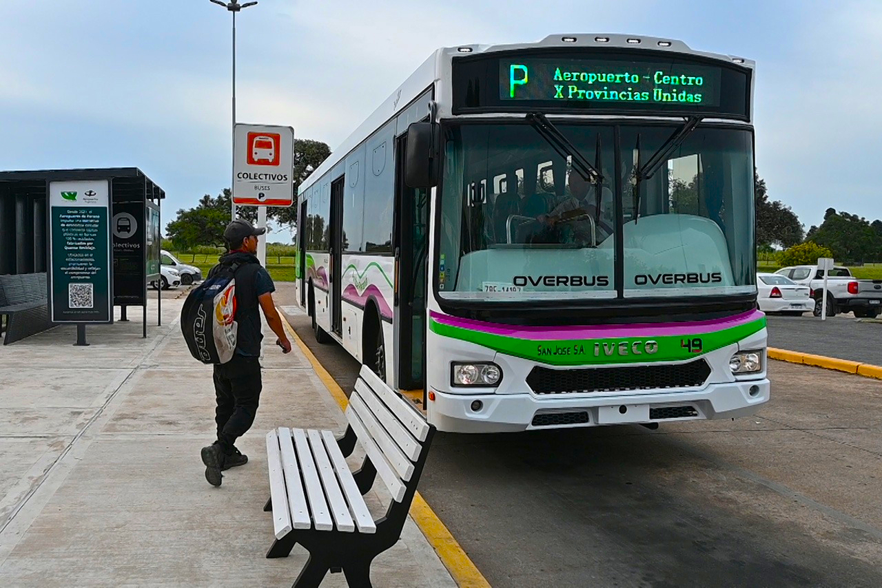 El transporte urbano funcionará con frecuencia de domingo este viernes 1º de Mayo