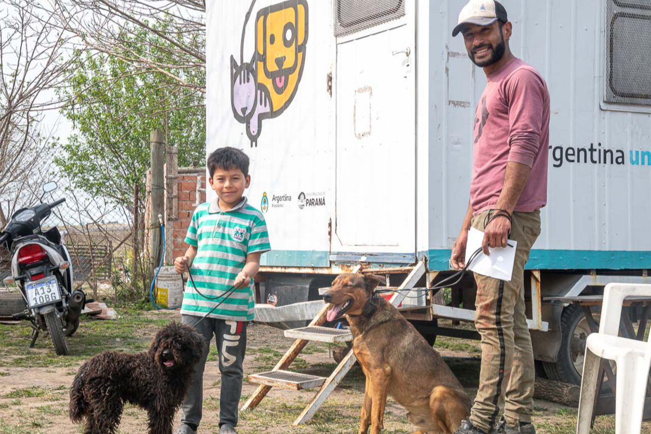 Realizarán una jornada de atención veterinaria por el Día del Animal en plaza Linares Cardozo