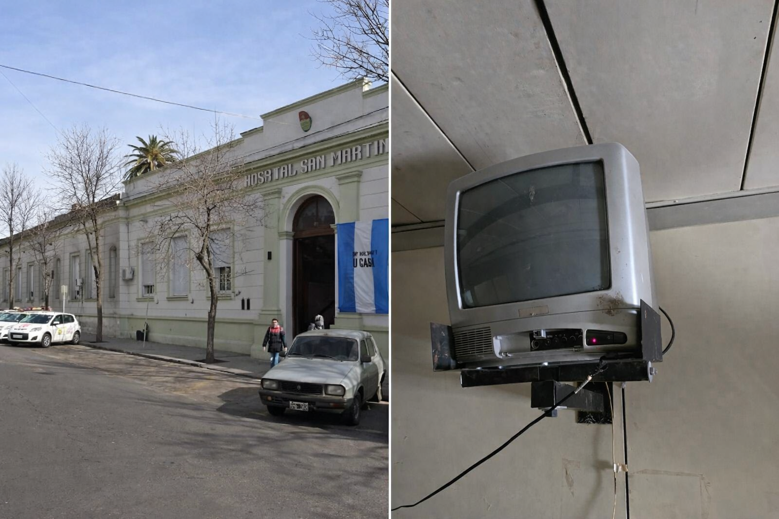 Paraná: el Hospital San Martín agradeció la solidaridad, pero aclaró que no recibe televisores usados