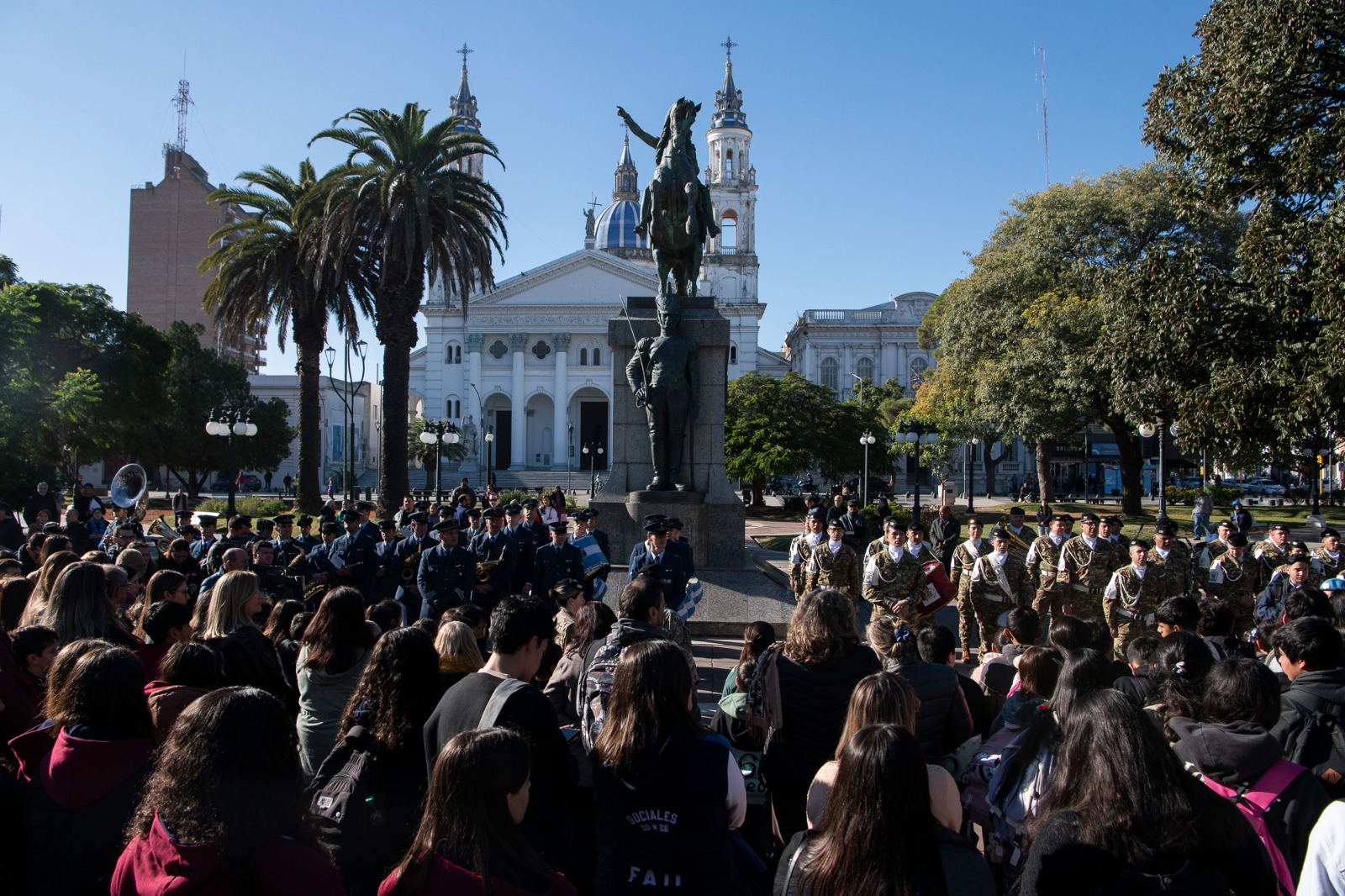 Paraná conmemoró los 213 años de creación del Himno Nacional Argentino