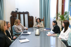 Primera infancia: coordinan acciones entre la Vicegobernación y el Superior Tribunal de Justicia