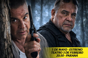 El actor Roly Serrano llega a Paraná para el estreno de “Emboscada” en el Teatro 3 de Febrero