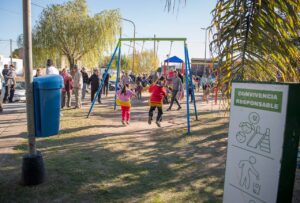 El Municipio renovó integralmente la Plaza de los Olivos