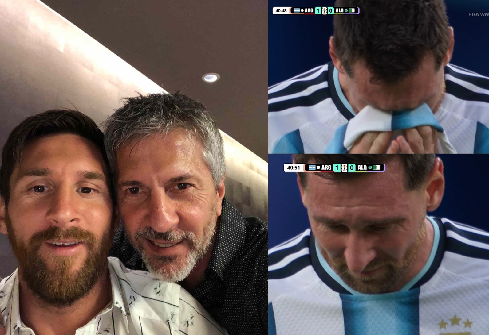 La familia de Jorge Messi emitió un comunicado sobre su estado de salud y pidió respeto por la privacidad