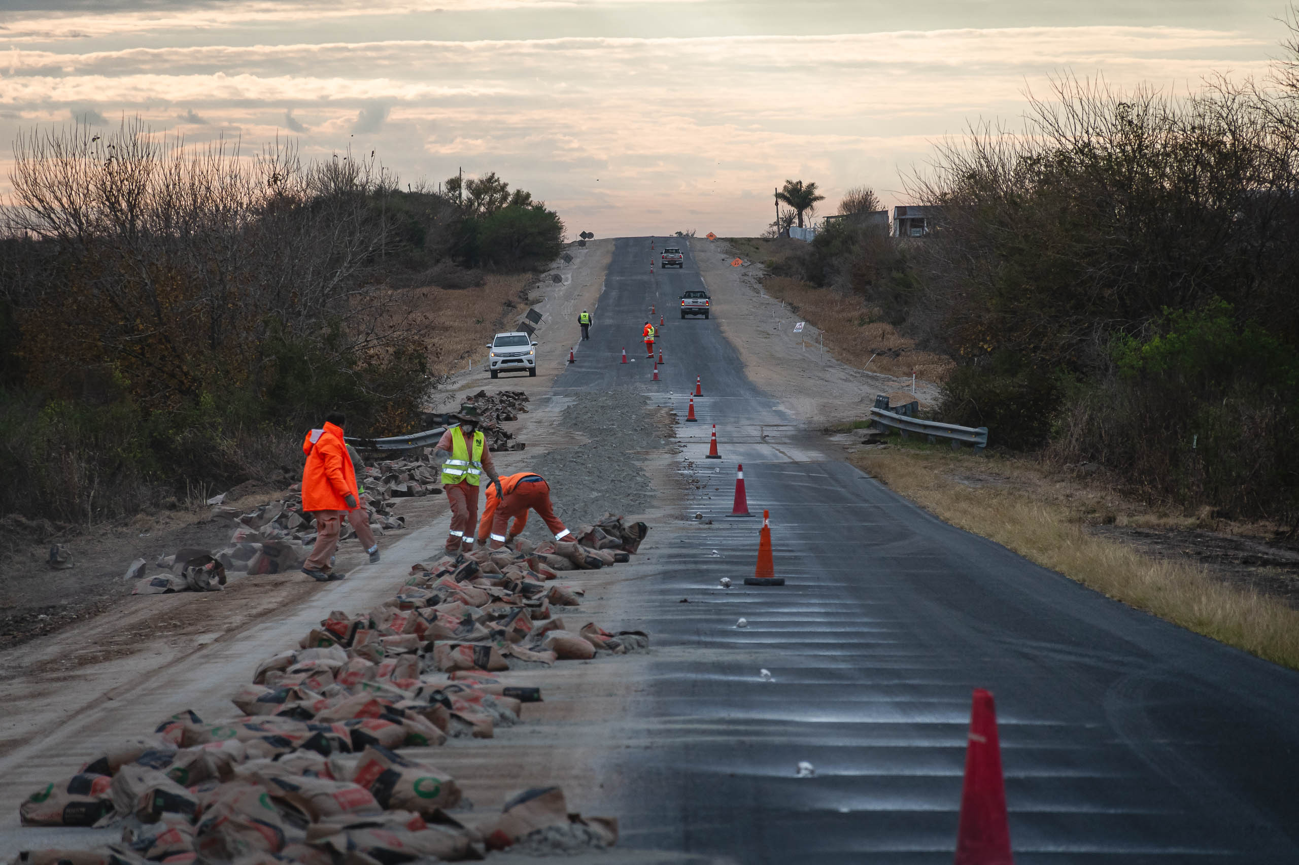La rehabilitación de la ruta provincial 10 alcanza un 84 por ciento