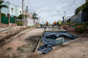 Se realizan los trabajos finales en torno al Arroyo Las Viejas