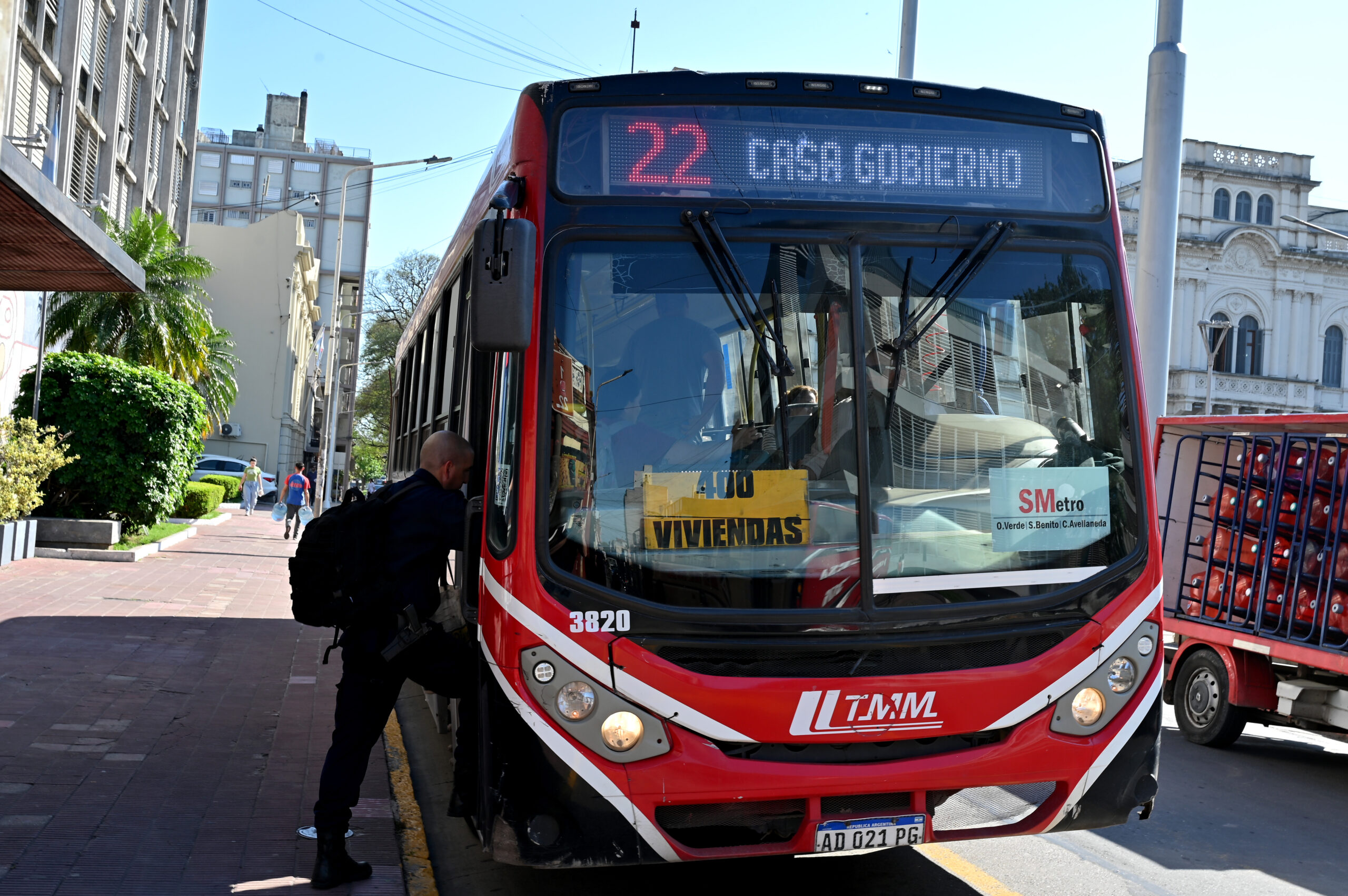 El gobierno provincial autorizó la extensión de la línea 22 hasta la Escuela Almafuerte