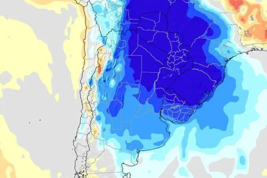 Rige alerta amarilla por bajas temperaturas en Entre Ríos: anticipan mínimas bajo cero