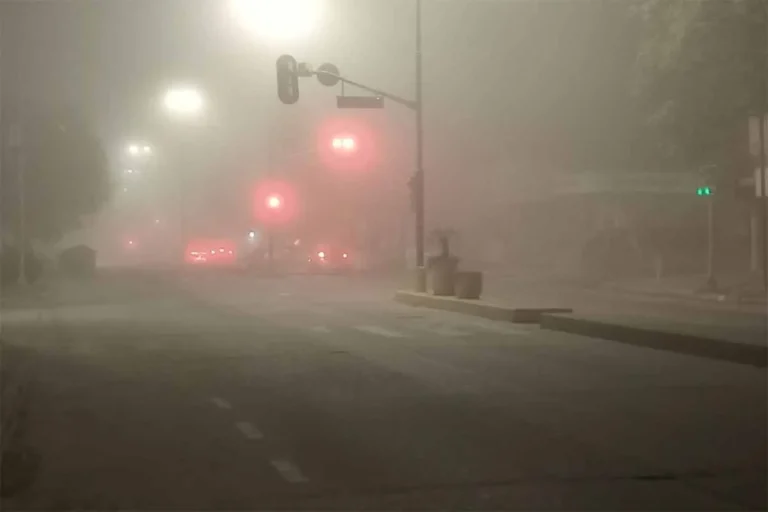 Advierten sobre la presencia de bancos de niebla en toda la provincia este viernes