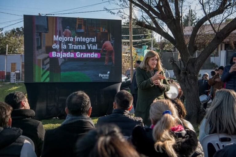 La Municipalidad lanzó la segunda etapa del Plan Calle a Calle: Bajada Grande será el punto de partida