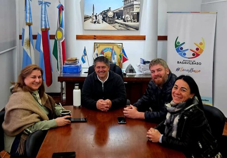 PARADAR y Construcción Federal recorrieron localidades de Entre Ríos con una agenda institucional y social