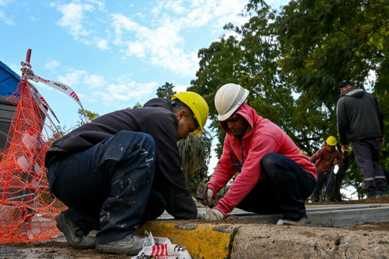 La Municipalidad recupera espacios peatonales para mejorar la accesibilidad y la circulación