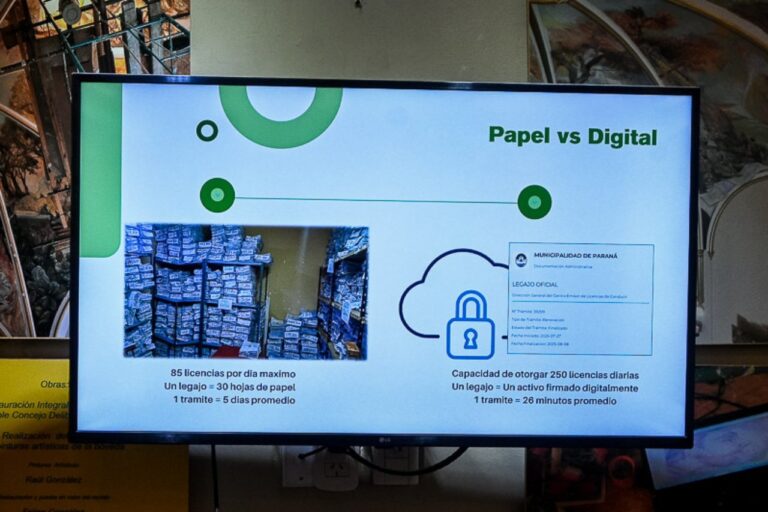 La Municipalidad de Paraná puso en marcha la Tramitación Digital Inteligente
