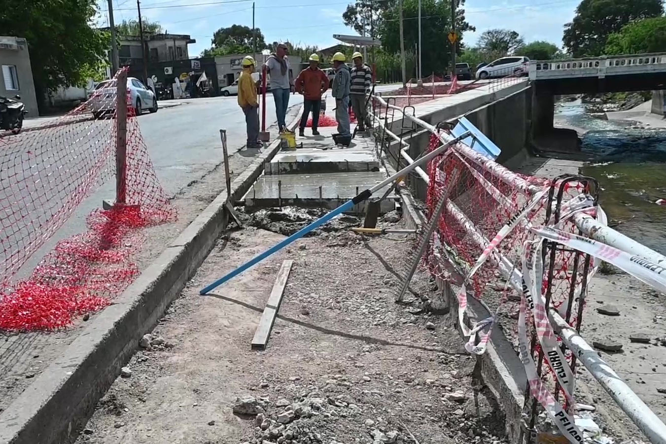 Avanza la obra para mejorar a través de Presupuesto Participativo, la accesibilidad y los servicios en Puerto Viejo