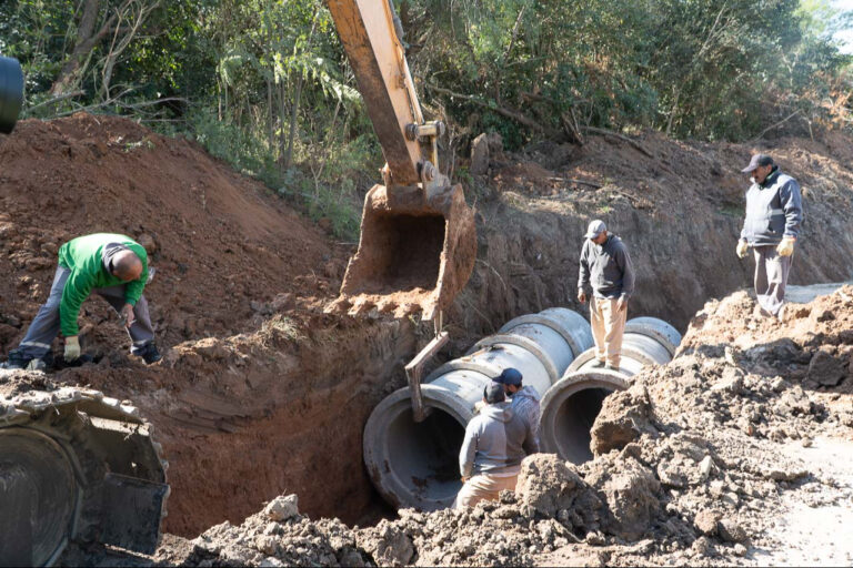 La Municipalidad ejecuta obras de drenaje ante posibles contingencias climáticas