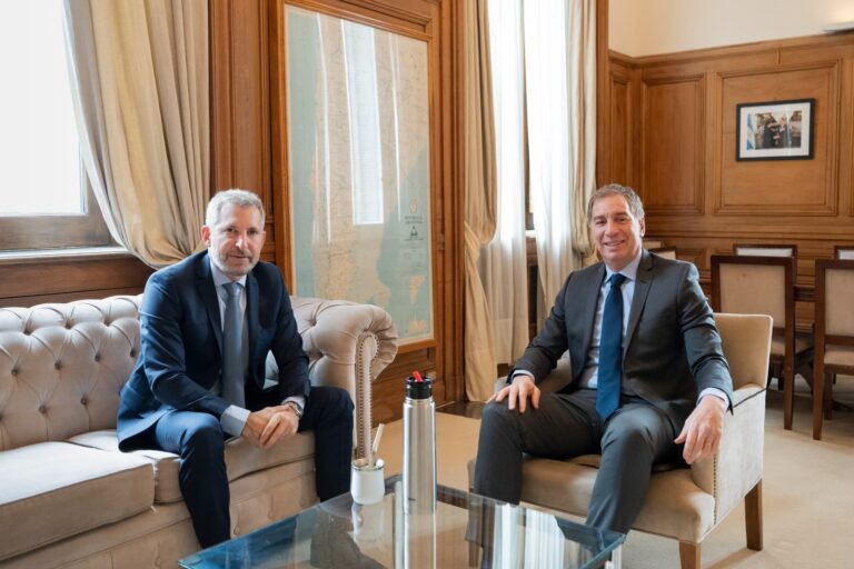 Frigerio se reunió con Santilli por el Presupuesto 2027 y obras clave para