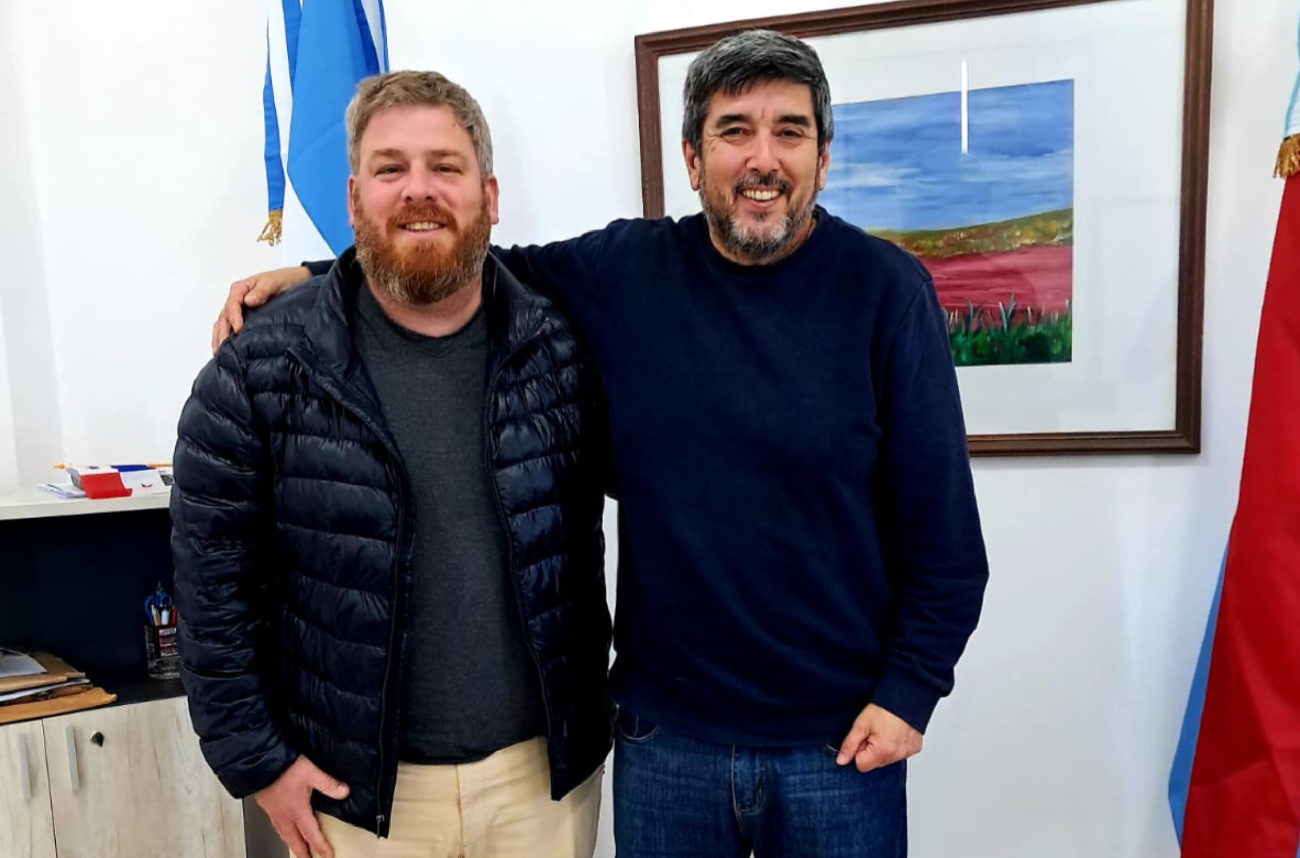 López Segura se reunió con Fuertes para coordinar acciones educativas y de gestión en Villaguay