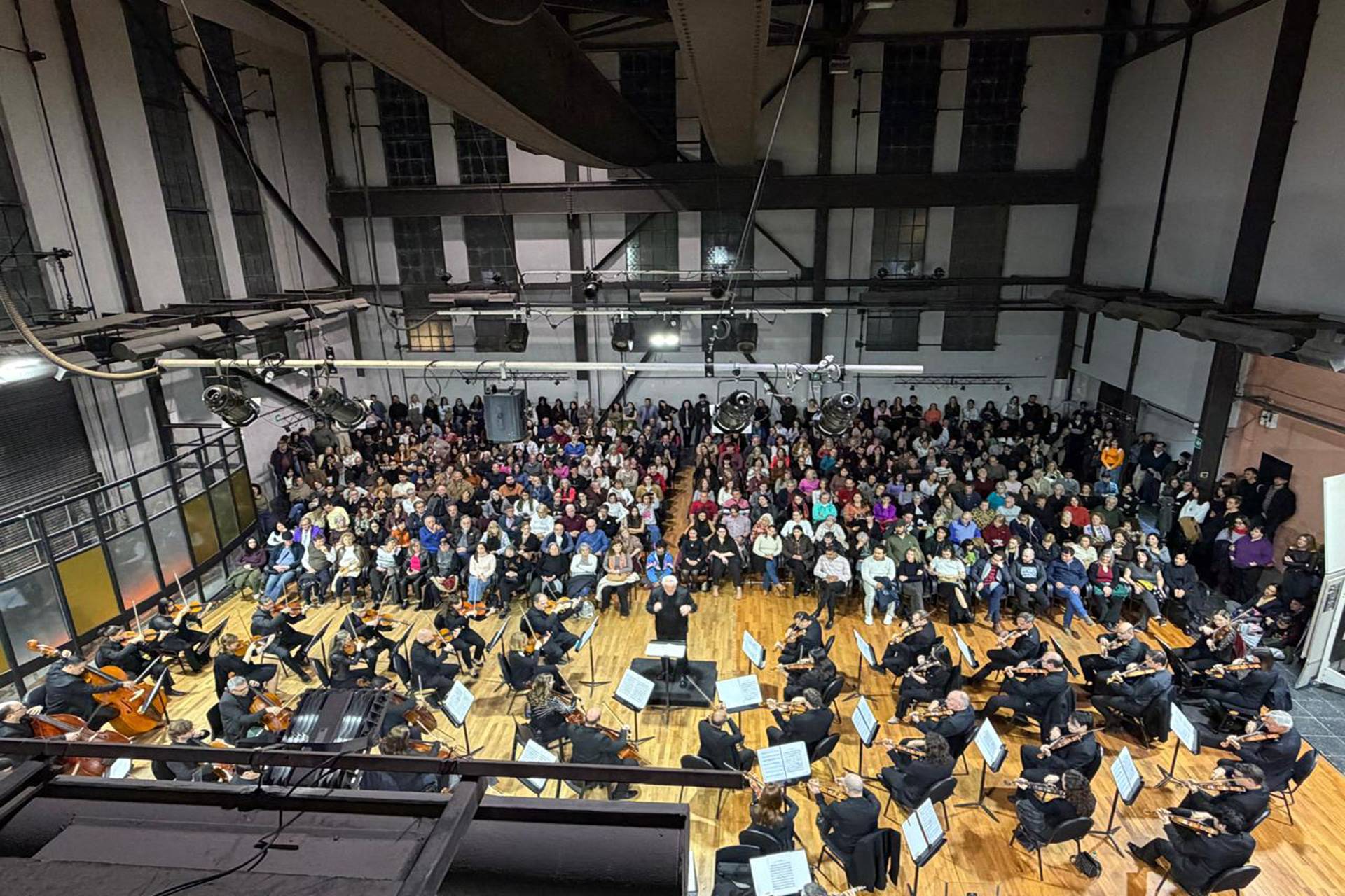 La Sinfónica de Entre Ríos se presentó a sala llena en La Vieja Usina