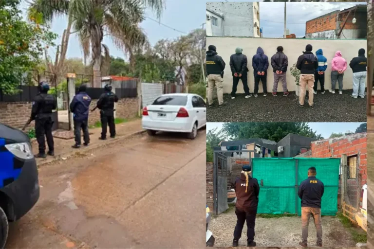 Doce allanamientos y seis detenidos por las balaceras en inmediaciones de El Plumín