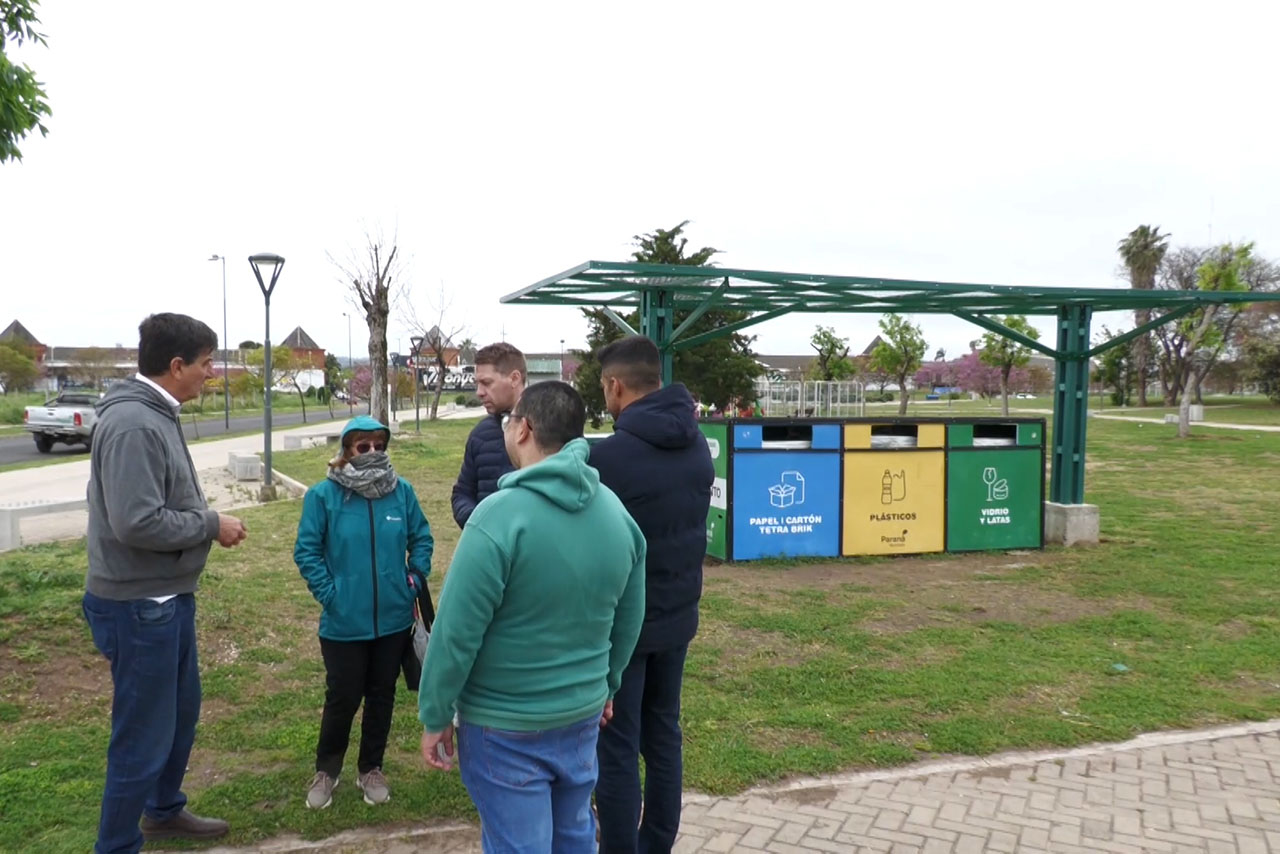 Paraná consolida sus Ecopuntos como espacios para la separación de residuos
