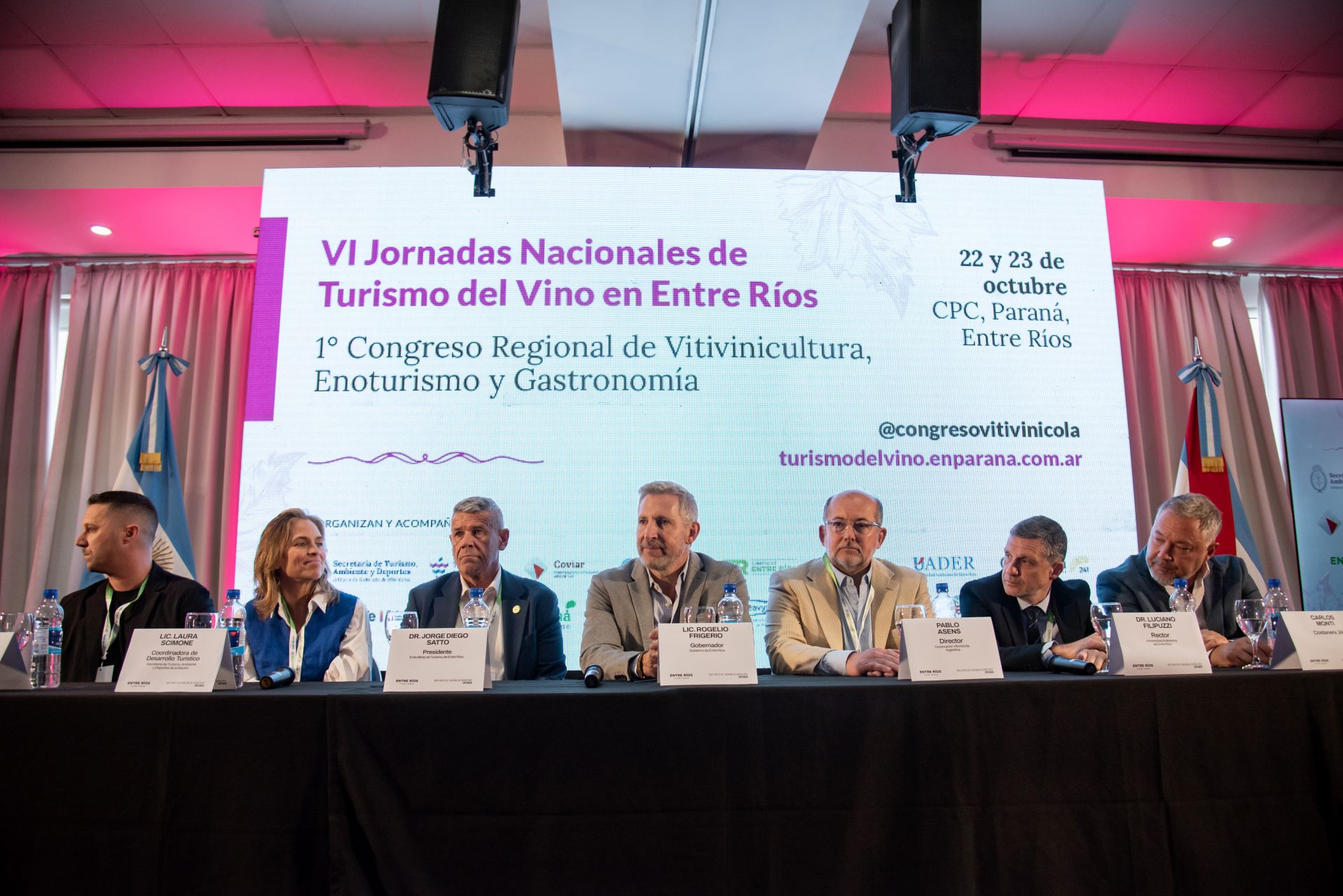 Frigerio: «Queremos volver a estar entre las principales provincias vitivinícolas de nuestro país»