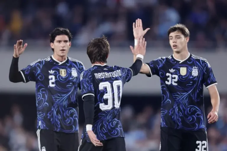 Argentina goleó 7-0 a Burkina Faso en el amistoso celebrado en el Monumental